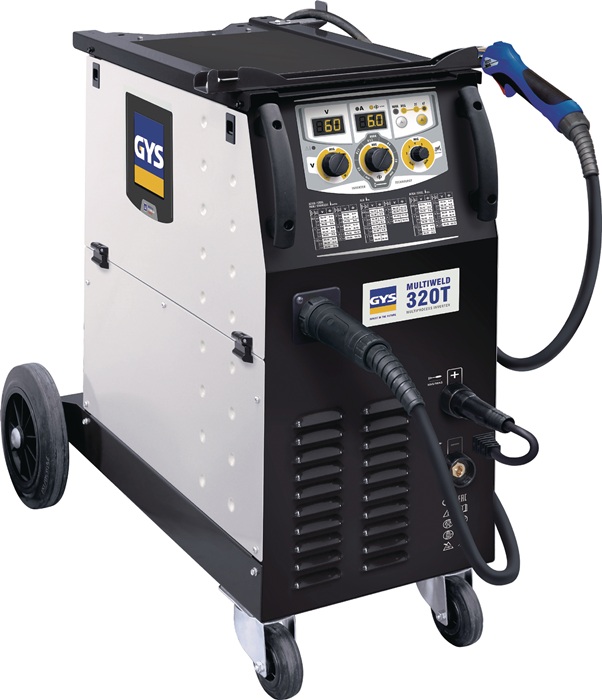 MIG/MAG-Schweißanlage MULTIWELD 320T m.Zub.40-320 A gasg.GYS