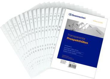 Soennecken Prospekthülle 1806 DIN A3 PP transparent 10 St./Pack.