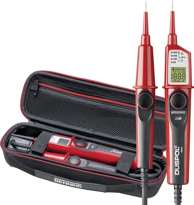 Spannungs-/Durchgangsprüfer DUSPOL® dig.1-1000V AC/1-1200V DC