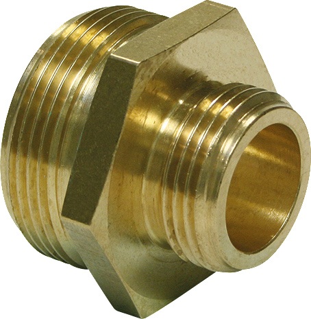 Reduziernippel MS G.0,059kg AG 1/2x3/4 Zoll TEGUMA