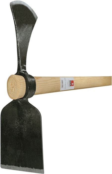 Wiedehopfhacke IDEAL geschmiedet,m.Eschenstiel G.1800g IDEAL