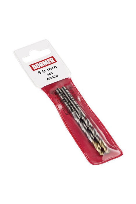 Spiralbohrer DIN 338 TypN A002S D.3.3mm HSS profilgeschl.Blank/TiN Zyl.schaft