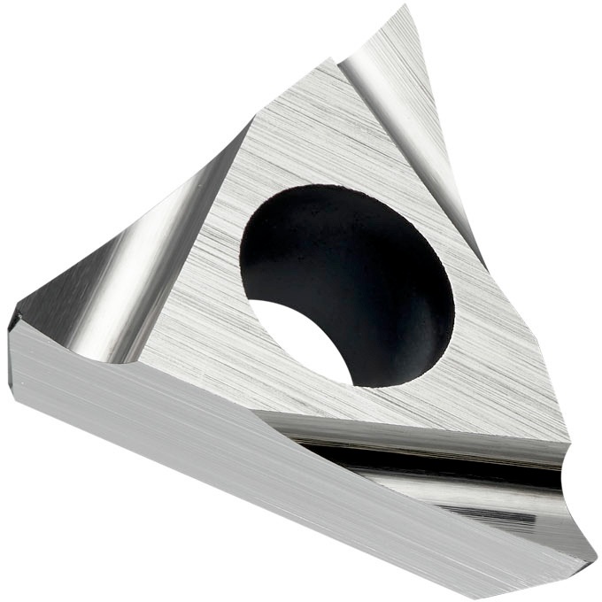 Drehwendeschneidplatte ISO TPGX 090202FL-JZ:TT010 Bohrungs-D. 2,5mm Farbe Grau