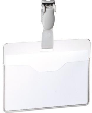Namensschild 814719 60x90mm transparent 25 St./Pack.