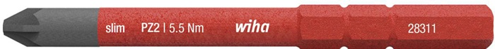 Wechselkl.SlimBit electric PZD 2x75mm VDE isol.WIHA