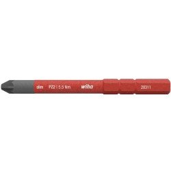 Wechselkl.SlimBit electric PZD 2x75mm VDE isol.WIHA