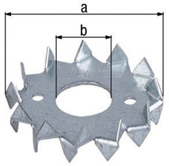 Scheibendübel D62/21mm senzimirverzinkt GAH