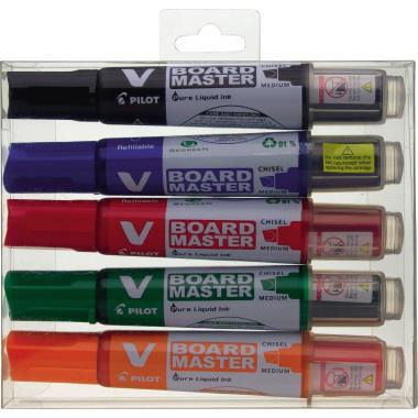 PILOT Whiteboardmarker V-Board Master 5081S5BG sort 5St