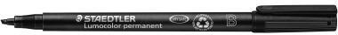 STAEDTLER Folienstift Lumocolor 314-9 1-2,5mm permanent schwarz