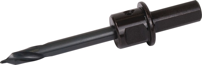 Aufnahmeschaft 6-KT m.Zentrierbohrer HM-Lochsägen 64-100mm TECWERK