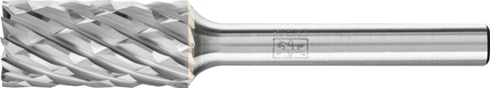 Frässtift ZYAS D.12mm Kopf-L.25mm Schaft-D.6mm HM Verz.STEEL PFERD