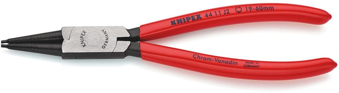 Sicherungsringzange J 2 f.Bohrungen D.19-60mm pol.KNIPEX