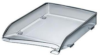 Leitz Briefablage Elegant 52200090 DIN A4 stapelbar PS graublau
