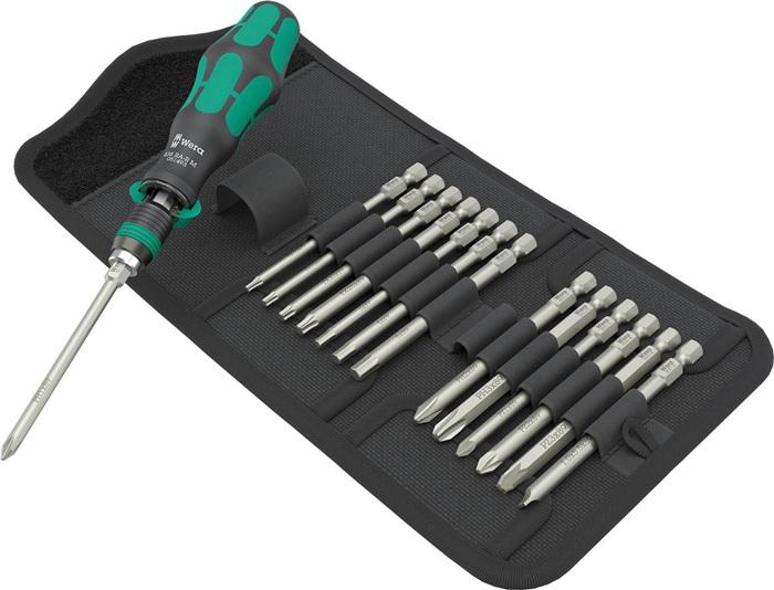 Schraubendrehersatz Kraftform Kompakt 838 RA-R M 15-tlg.WERA