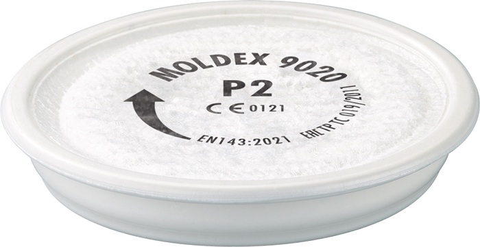 Partikelfilter 902001 EN 143:2021 P2 f.Ser.7000/9000 MOLDEX