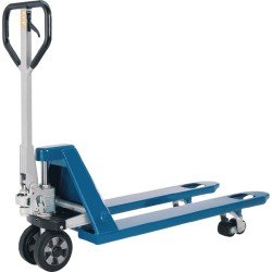 Gabelhubwagen Gabel-L.1150mm Trgf.2500kg STA himmelblau Vollgummi/PUR PFAFF