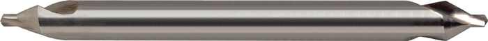 Zentrierbohrer DIN 333 Form A D.2,5mm HSS-Co re.ü.-lang TECWERK