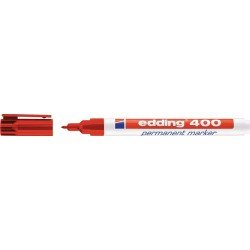 Permanentmarker 400 rot Strich-B.1mm Rundspitze EDDING