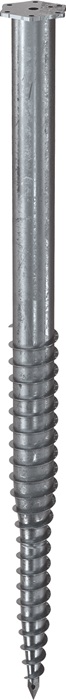 Schraubfundament M L.2100mm D.114mm Gew.M24 20,9kg STA KRINNER