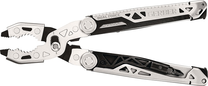 Multi-Tool p.DUAL-FORCE L.geschl.120mm Klingen-L.82mm VA GERBER