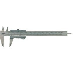 Taschenmessschieber DIN 862 DUO-FIX 150mm Schr./Momentf.eck.H.PREISSER