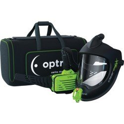 Schleifhelm Clearmaxx u.a.Gebläseatemschutz E3000X Scheibe:PC OPTREL