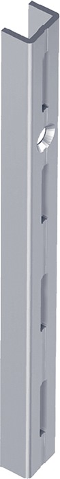 Wandsch.L.2000mm weißalu.STA einreihige Lochung ALFER ALUMINIUM