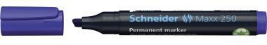Schneider Permanentmarker Maxx 250 125003 2-7mm Keilspitze blau