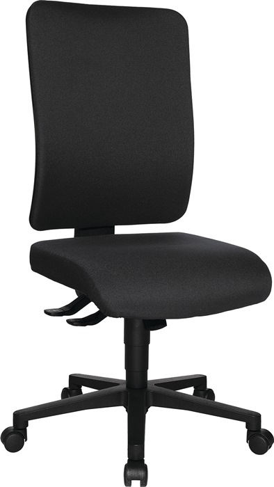 Bürodrehstuhl m.Synchr.-Techn.anth.450-550mm Trgf.110kg TOPSTAR