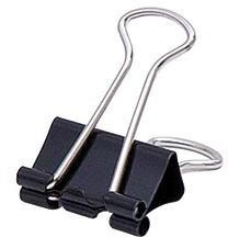 Soennecken Foldbackklemmer 1563 19x7mm schwarz 12 St./Pack.