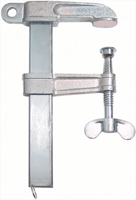 Polschweißzwinge 600 A 168mm m.Flügelmutter SCHMICO