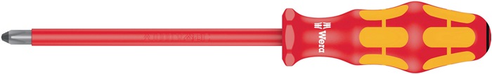 Schraubendreher 165 i Gr.PZD 3 Gesamt-L.262mm VDE isol.Lasertip‑Spitze WERA