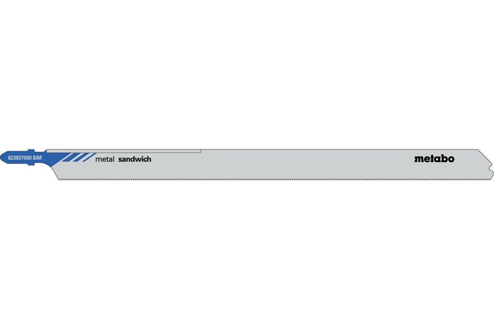 StichSägeblattsandwich metal Nutz-L.220mm Zahnt1,1mm BiM gefr.geschr. 5St./Karte