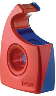 tesa Handabroller Easy Cut 57443-00001 19mmx10m rot/blau
