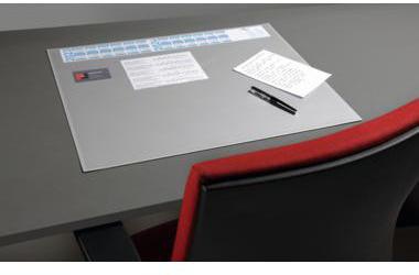 DURABLE Schreibunterlage 720410 520x650mm Jahreskalender grau