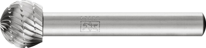 Frässtift KUD D.12mm Kopf-L.10mm Schaft-D.6mm HSS Verz.3 PFERD