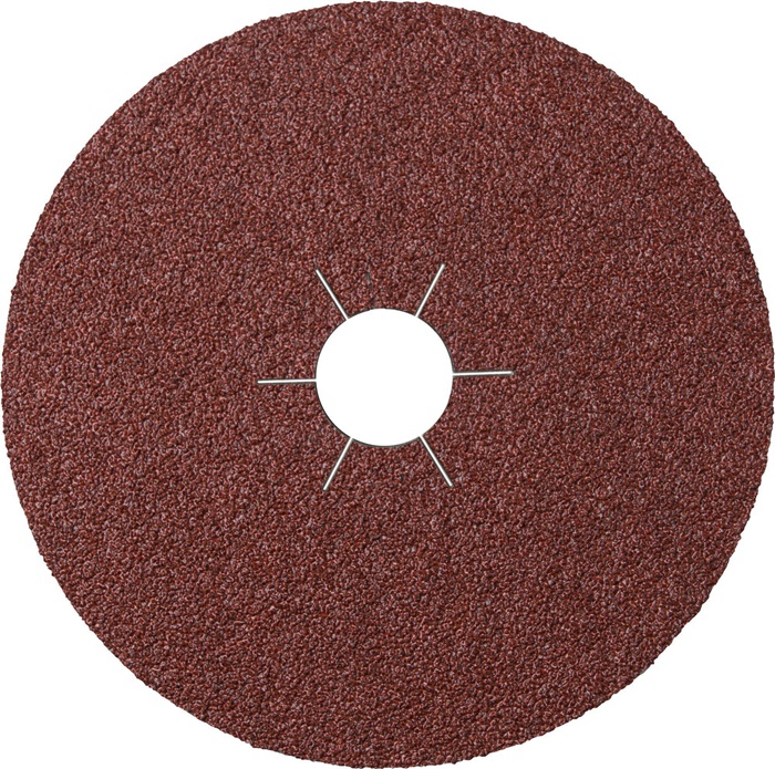 Fiberscheibe CS 561 D.125mm K.180 f.HO/Metall Korund KLINGSPOR
