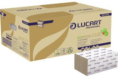 Eco Natural Papierhandtuch 863049 2lagig 21x25,3cm 3.800Blatt