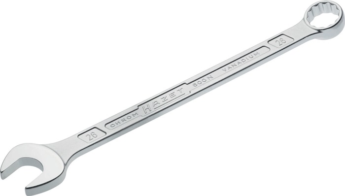 Ringmaulschlüssel 600N SW 26mm L.354mm Form A Spezialstahl HAZET