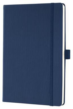 SIGEL Notizbuch Conceptum CO656 ca. DIN A5 kariert 194Bl. HC d.blau