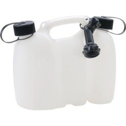 Kraftstoffdoppelkanister PROFI 3+1,5l natur HDPE L308xB145xH254mm HÜNERSDORFF
