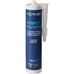 1K-Hybrid-Polymer transp.300g Kartusche TECWERK