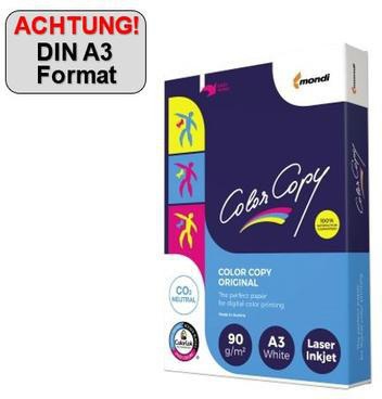 Color Copy Kopierpapier 2100005106 DIN A3 90g weiß 500 Bl./Pack.