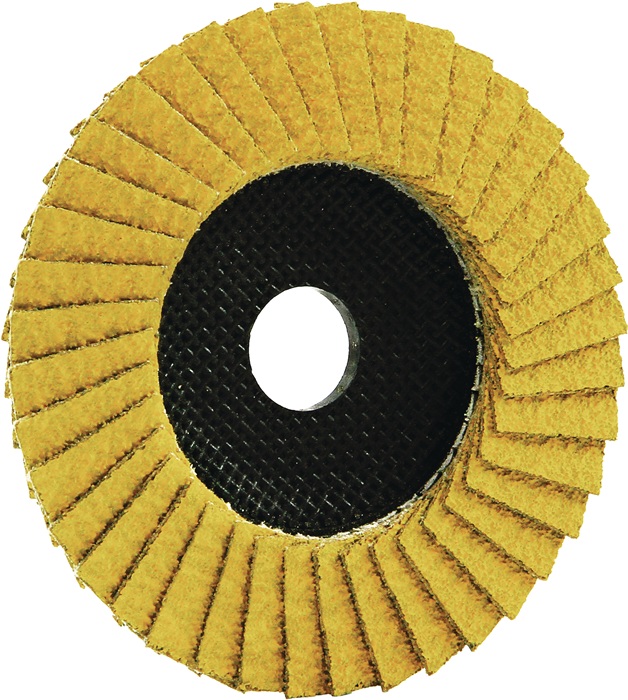 Fächerscheibe TRIMFIX® HellFire® D.125mm K.Multigrain 40/60 kon.alle Metalle