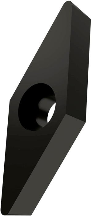 Drehwendeschneidplatte ISO VCMW 160408:T5315 D.4,4mm MT-CVD beschichtet Schwarz