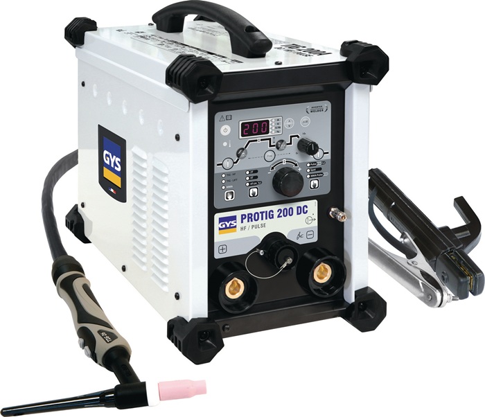 TIG-Schweißanlage PROTIG 200 DC HF m.Zub.5-200 A gasg.GYS