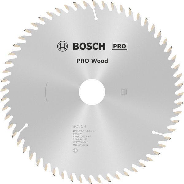 Kreissägeblatt PRO Wood AD 210mm Z.60 WZ Bohr.30mm Schnitt-B.2,8mm