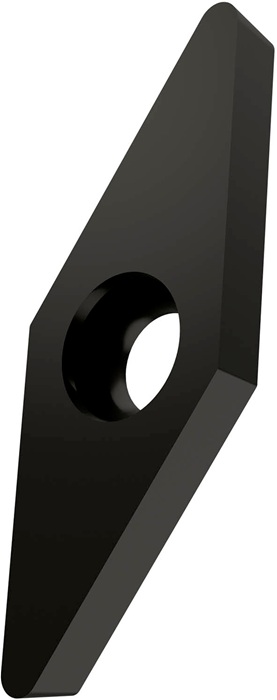 Drehwendeschneidplatte ISO VCGW 130302:T5305 D.2,6mm MT-CVD beschichtet Schwarz