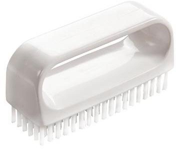 haug Nagelbürste mit Bügel · Nylon weiß · 6,6 cm