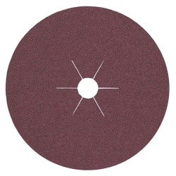 Fiberscheibe D.115mm K.40 f.HO/Metall Korund TECWERK